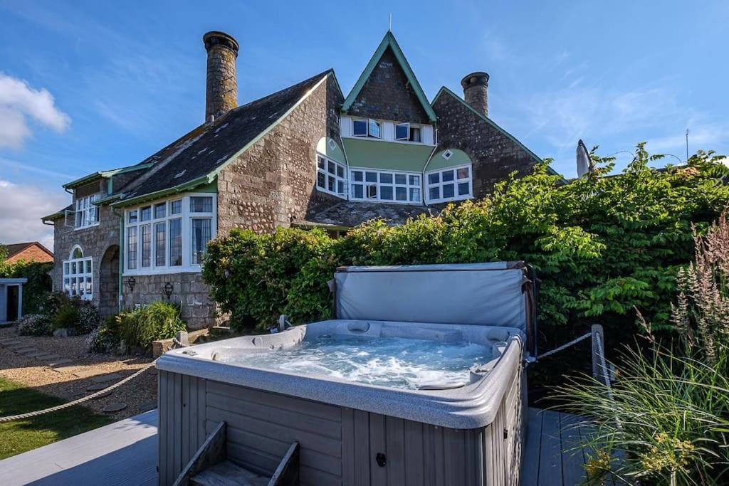 Villa The Beach House-Devon- On The Beach- Sleeps 20 Exmouth Exterior foto